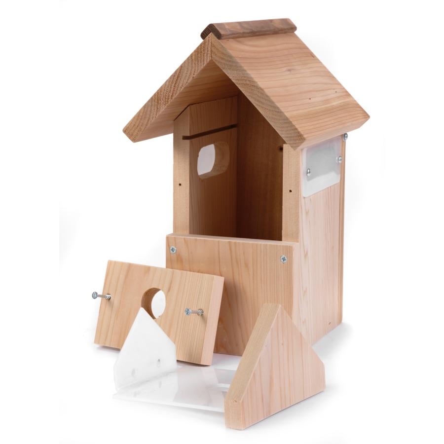 pitched roof bird box