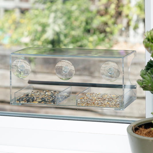 Floating Window Bird Feeder