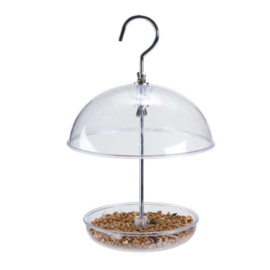 Clear Dome Bird Feeder