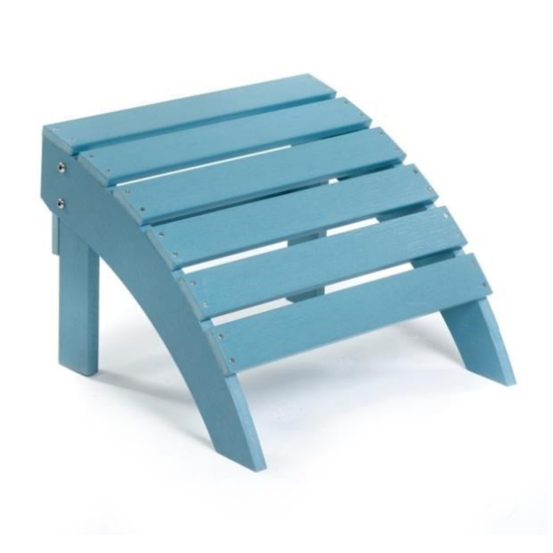 Plastic top ottoman outdoor