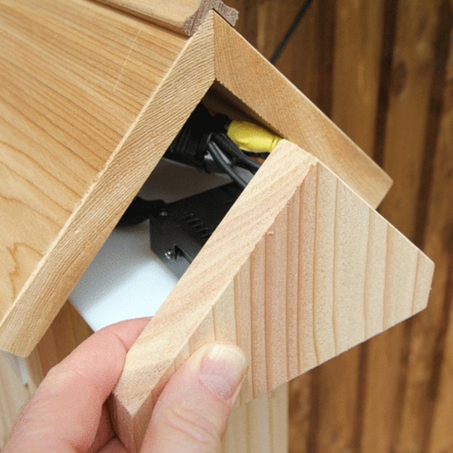 pitched roof bird box