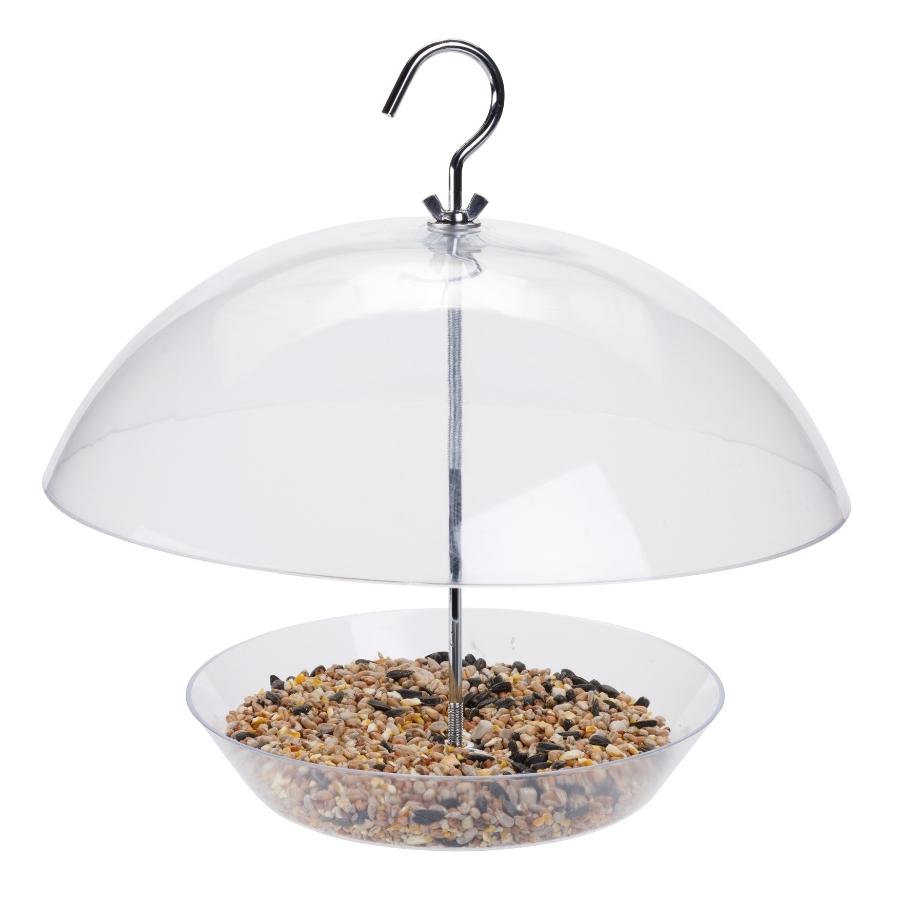 Clear Umbrella Bird Feeder