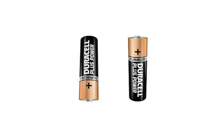 4x AAA Duracell Plus Power Alkaline Batteries 4pk