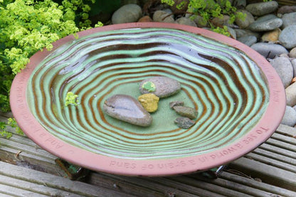 Ceramic Bird Bath