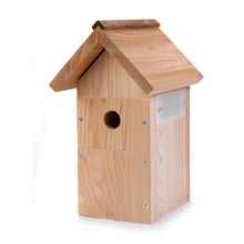 Wooden Bird Box Pitched Roof Nest Box – Gardenature