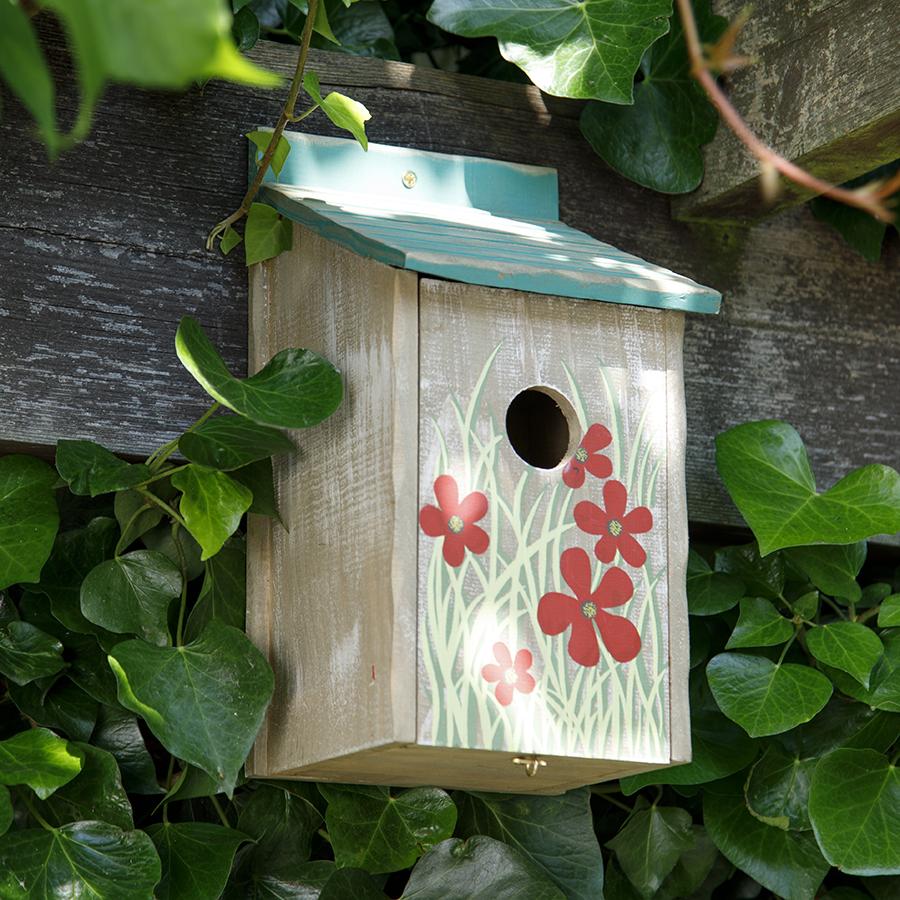 Wildflower Bird House