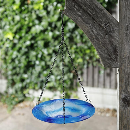Oasis Glass Bird Bath