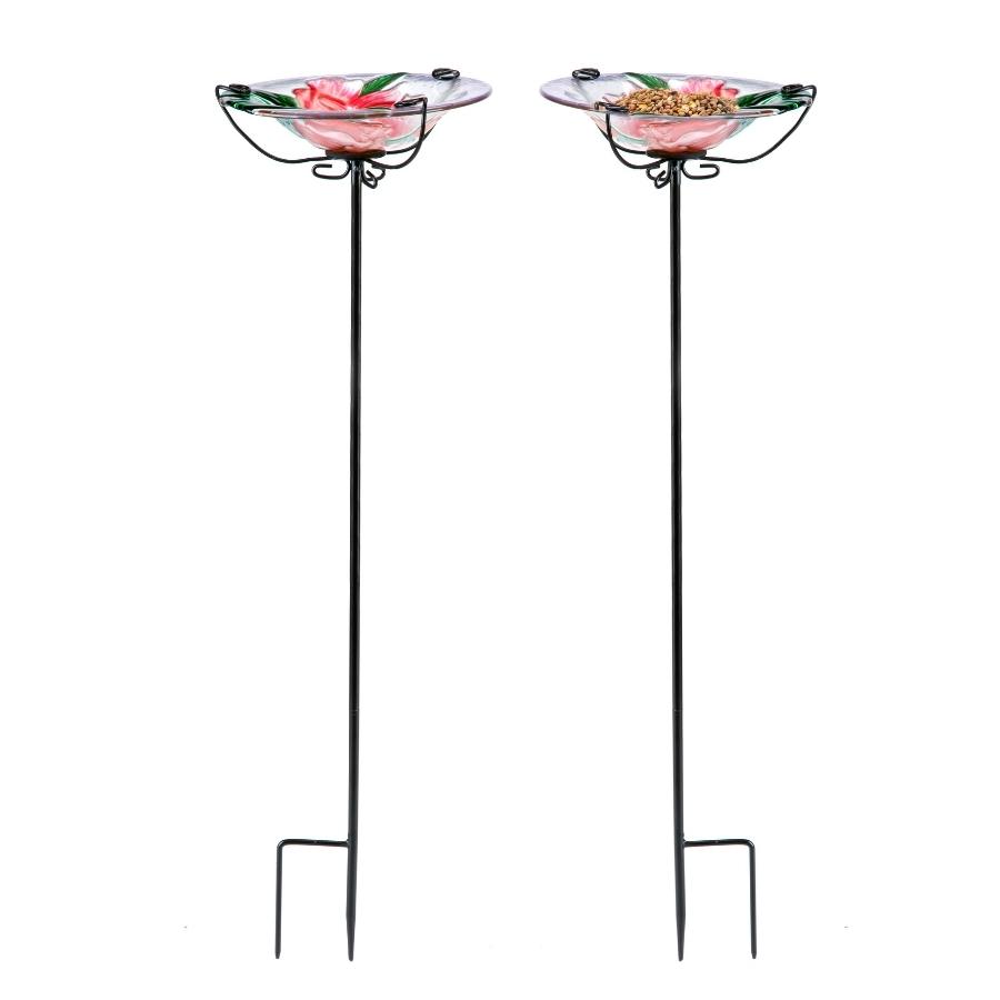 Tulip Fields Bird Bath 2pcs / set