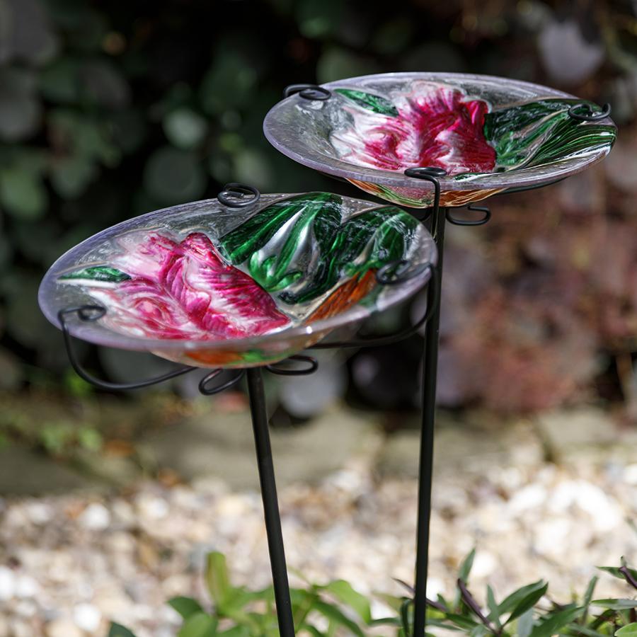 Tulip Fields Bird Bath 2pcs / set