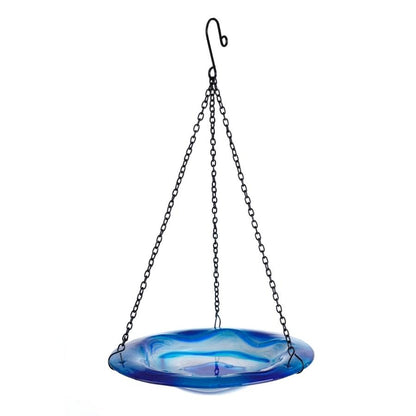 Oasis Glass Bird Bath