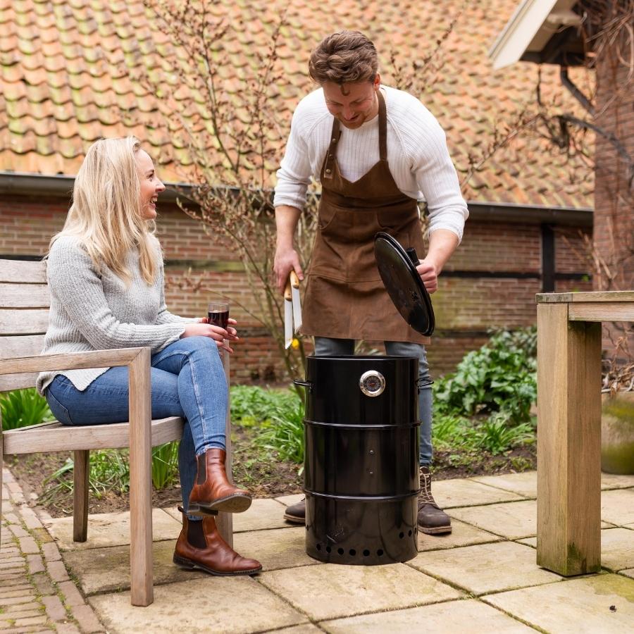 BBQ APRON LEATHER